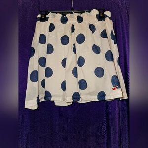 Hollister Skirt Polka Dot Large